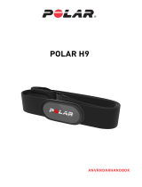 Polar H9 heart rate sensor Användarmanual