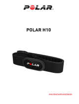 Polar H10 heart rate sensor Användarmanual