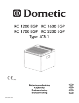 Dometic CombiCool RC 2200 EGP, RC 1600 EGP, RC 1200 EGP Bruksanvisningar