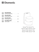 Dometic Saneo B, Saneo  C, Saneo  BLP, Saneo  CLP, Saneo  BS, Saneo  CS, Saneo  BW, Saneo  CW Installationsguide