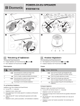 Dometic POWER-CH-EU SPEAKER Bruksanvisningar