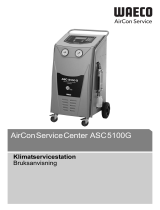 Waeco AirConServiceCenter ASC5100G Bruksanvisningar