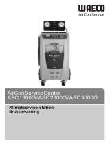 Waeco AirConServiceCenter ASC1300G/ASC2300G/ASC3000G Bruksanvisningar