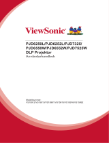 ViewSonic PJD7525W-S Användarguide