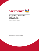 ViewSonic PJD7836HDL-S Användarguide