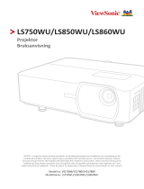 ViewSonic LS860WU Användarguide