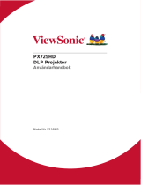 ViewSonic PX725HD-S Användarguide
