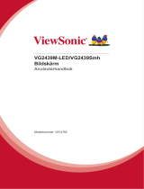 ViewSonic VG2439Smh Användarguide