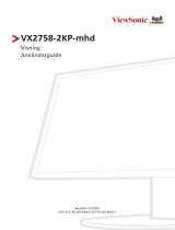 ViewSonic VX2758-2KP-MHD-S Användarguide