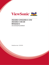 ViewSonic XG3202-C Användarguide
