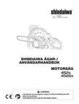 Shindaiwa 452S Användarmanual