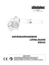 Shindaiwa EB252 Användarmanual