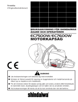 Shindaiwa EC7500W Användarmanual