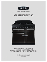 AGA Masterchef XL 90 Dual Fuel Bruksanvisning