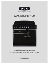 AGA Masterchef XL 90 Induction Bruksanvisning