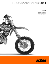 KTM 50 SX Mini EU 2011 Bruksanvisning