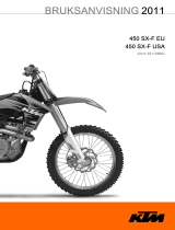 KTM 450 SX-F EU 2011 Bruksanvisning