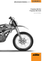 KTM Freeride 350 EU 2013 Bruksanvisning