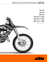 KTM 125 SX EU 2012 Bruksanvisning