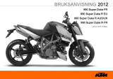 KTM 990 Super Duke 2012 Bruksanvisning