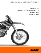 KTM 250 SX-F US 2012 Bruksanvisning