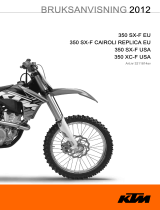 KTM 350 SX-F 2012 Bruksanvisning