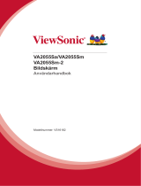 ViewSonic VA2055Sm-S Användarguide