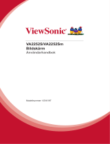 ViewSonic VA2252Sm Användarguide
