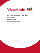 ViewSonic VA2256-MHD-S Användarguide