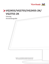 ViewSonic VG2455-S Användarguide