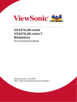 ViewSonic VX3276-2K-mhd Användarguide