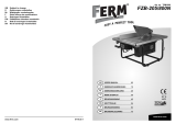 Ferm TSM1008 Bruksanvisning