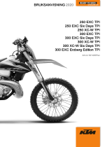 KTM 300 EXC TPI Erzberg Edition EU 2020 Bruksanvisning