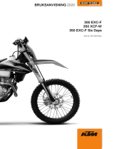 KTM 350 EXC-F 2020 Bruksanvisning