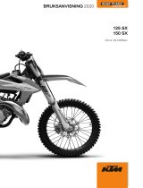 KTM 125 SX EU 2020 Bruksanvisning