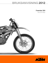 KTM Freeride 350 2012 Bruksanvisning