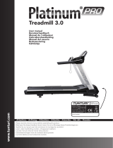 Tunturi Platinum Treadmill 3.0 PRO Bruksanvisning