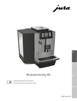 Jura X6 Bruksanvisningar