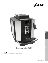 Jura WE8 Bruksanvisningar