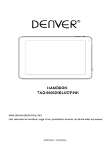 Denver TAQ-90062KBLUEPINK Användarmanual