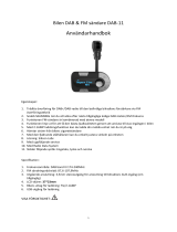 Denver DAB-11 Användarmanual