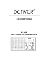 Denver DAB-46WHITE Användarmanual