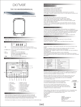 Denver TSP-150 Användarmanual