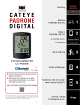 Cateye Padrone Digital [CC-PA400B] Användarmanual