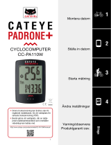 Cateye Padrone+ [CC-PA110W] Användarmanual