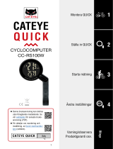 Cateye Quick [CC-RS100W] Användarmanual