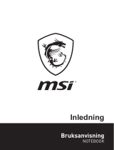 MSI GT75VR Titan Bruksanvisning