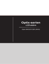 MSI Optix MAG321CQR Bruksanvisning