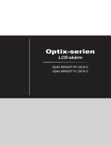 MSI Optix MAG271R Bruksanvisning