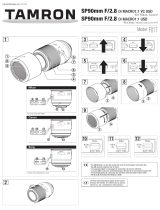 Tamron F017 Användarmanual